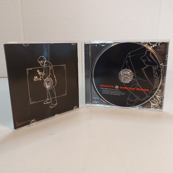 Sparta ~ Austere,  Wire Tap Scars (Music CD, 2002) - Picture 4 of 5